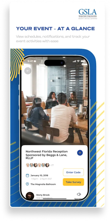 GSLA Event App Design — Conference Agenda & Networking Mobile UI — 05